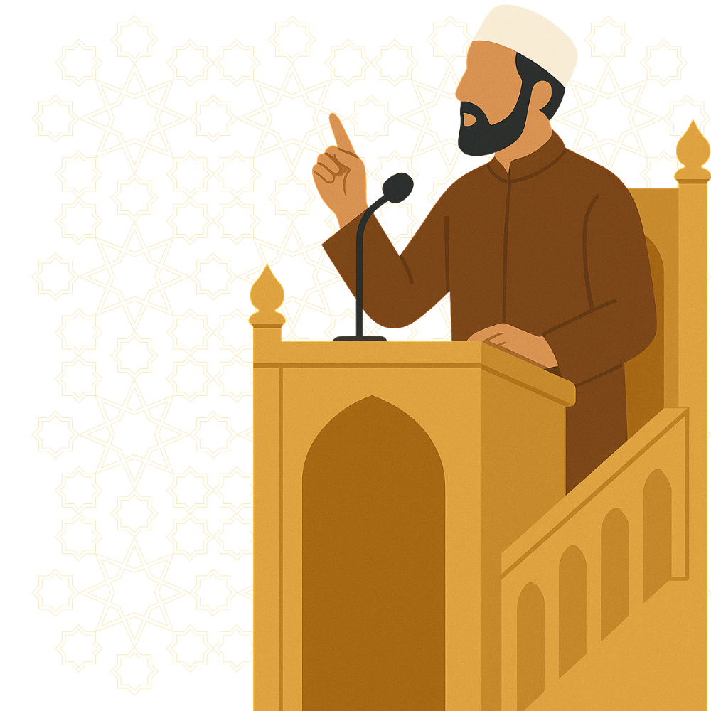 Featured Khutbah - Islamic sermon illustration
